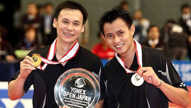Candra Wijaya/Tony Gunawan, salah satu pemain ganda putra terbaik Indonesia. 