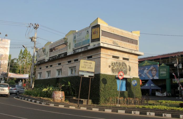 Bangunan gardu ANIEM di Yogyakarta.
