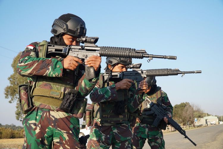Militer Indonesia Juara Menembak di Australia 