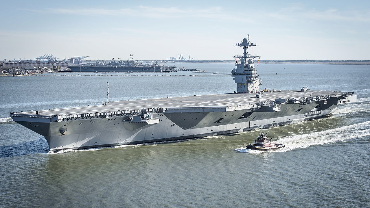 USS Gerald R. Ford | Cc-by-4.0