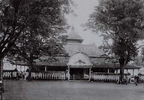 Tampilan Masjid Gedhe pada 1888.