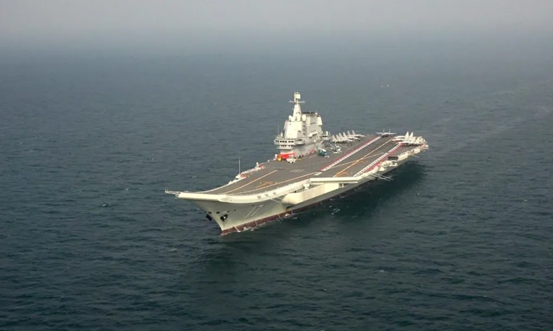 Kapal Induk Shandong milik AL China | Global Times
