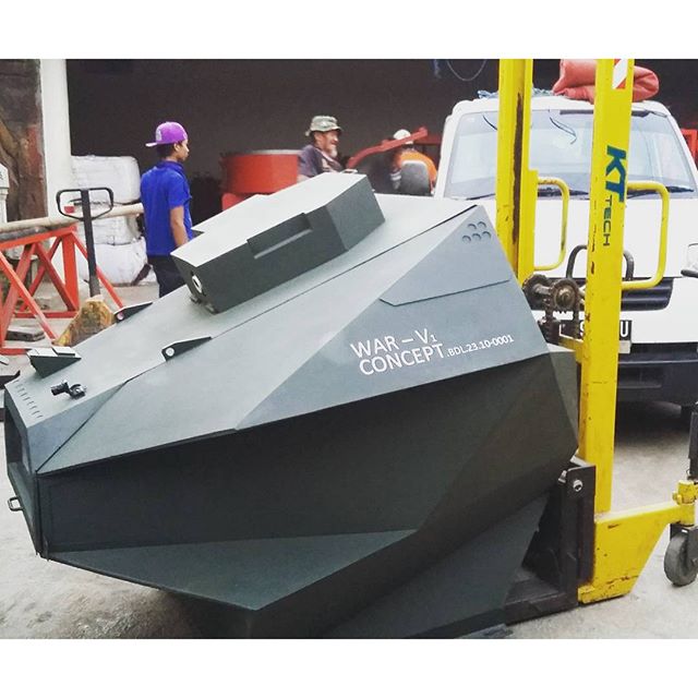 Tank Robot Mini Karya Anak Negeri Good News from Indonesia