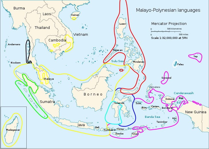 Persebaran Ras Polinesia di Indonesia