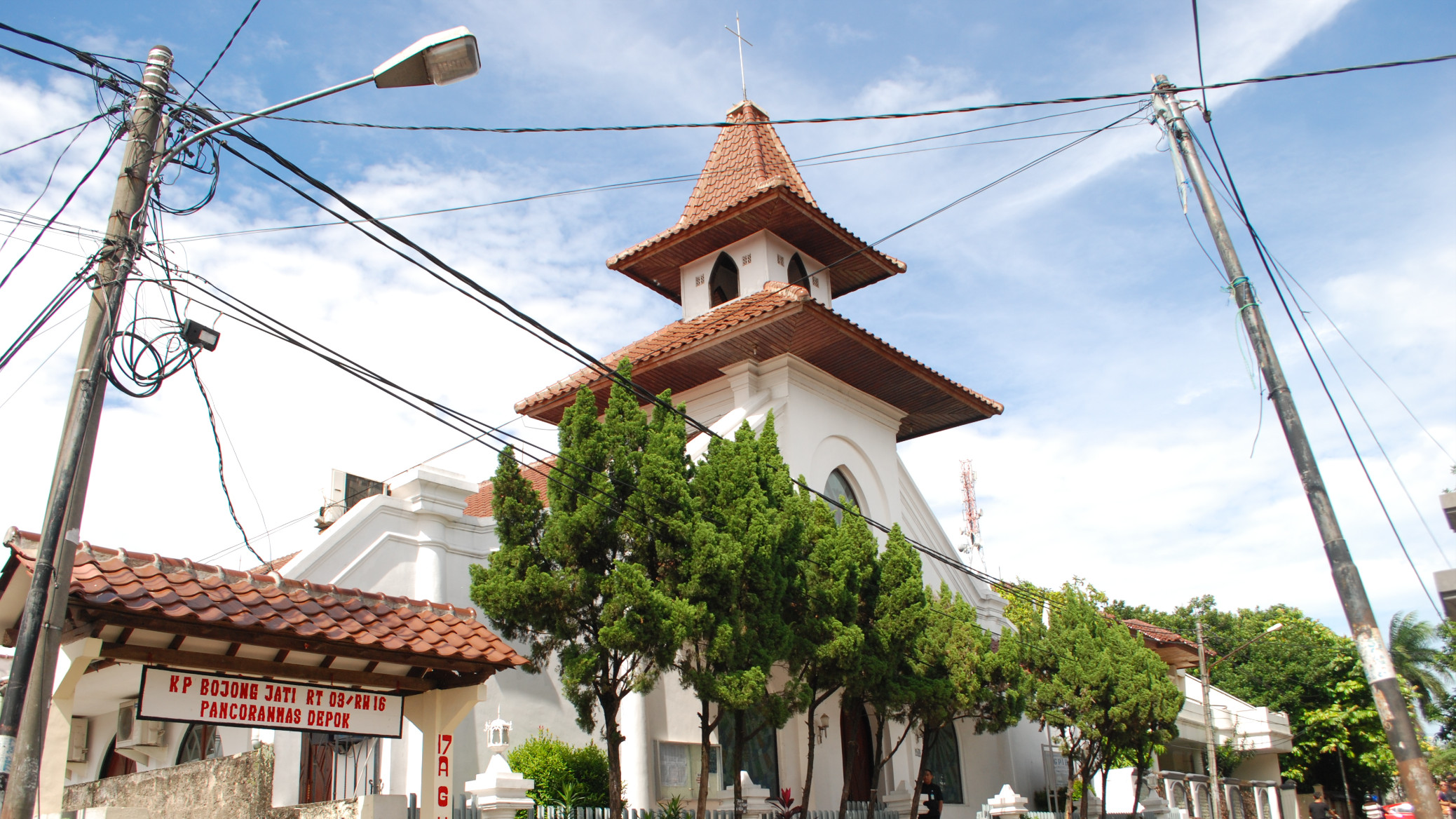 Gereja tertua di kota Depok yang kini dikenal dengan nama GPIB Immanuel.