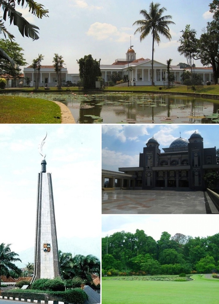 Istana Bogor, Tugu Kujang, Masjid Raya, dan Kebun Raya Bogor