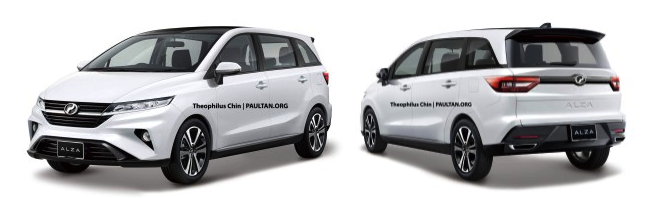 Desain yang disinyalir bakal menjadi model baru Toyota Avanza dan Xenia | Paultan.org