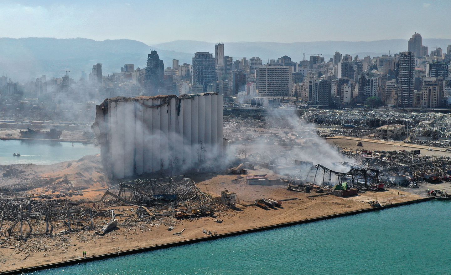 Ledakan di Pelabuhan di Beirut | The Boston Globe