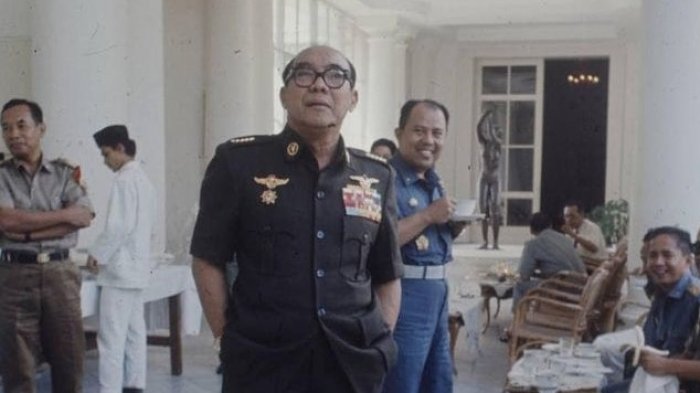 Presiden Sukarno di Istana Negara pada 1966.