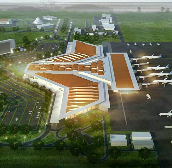 Bandara Syamsuddin Noor. Sumber: skyscrapercity.com