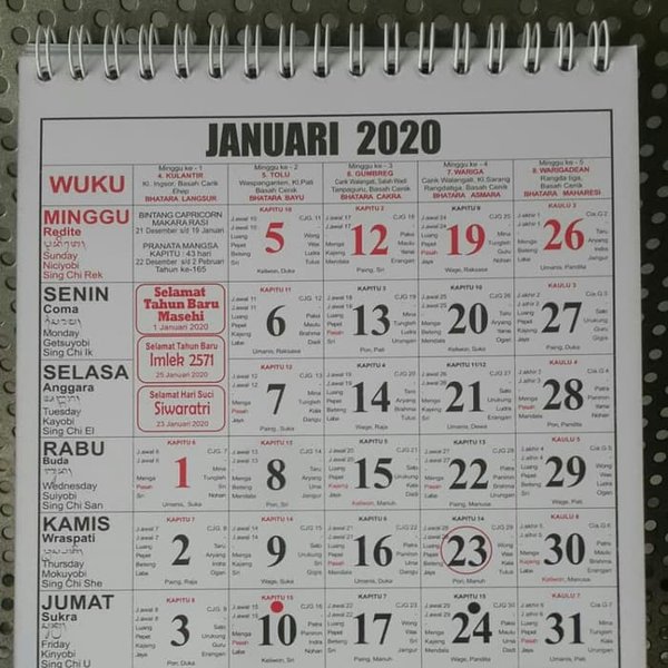 Kalender Saka Bali