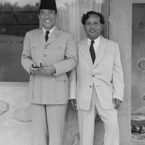 Sukarno dan Friedrich Silaban.
