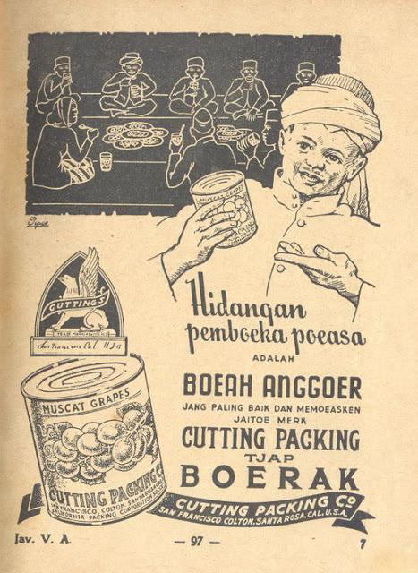 Iklan Buah Anggur Cutting Packing Jadul © Ejaan van Ophuysen (1901—1947) dalam Iklan Tempo Doeloe dan Kebermaknaannya dalam Pengembangan Bahasa Indonesia
