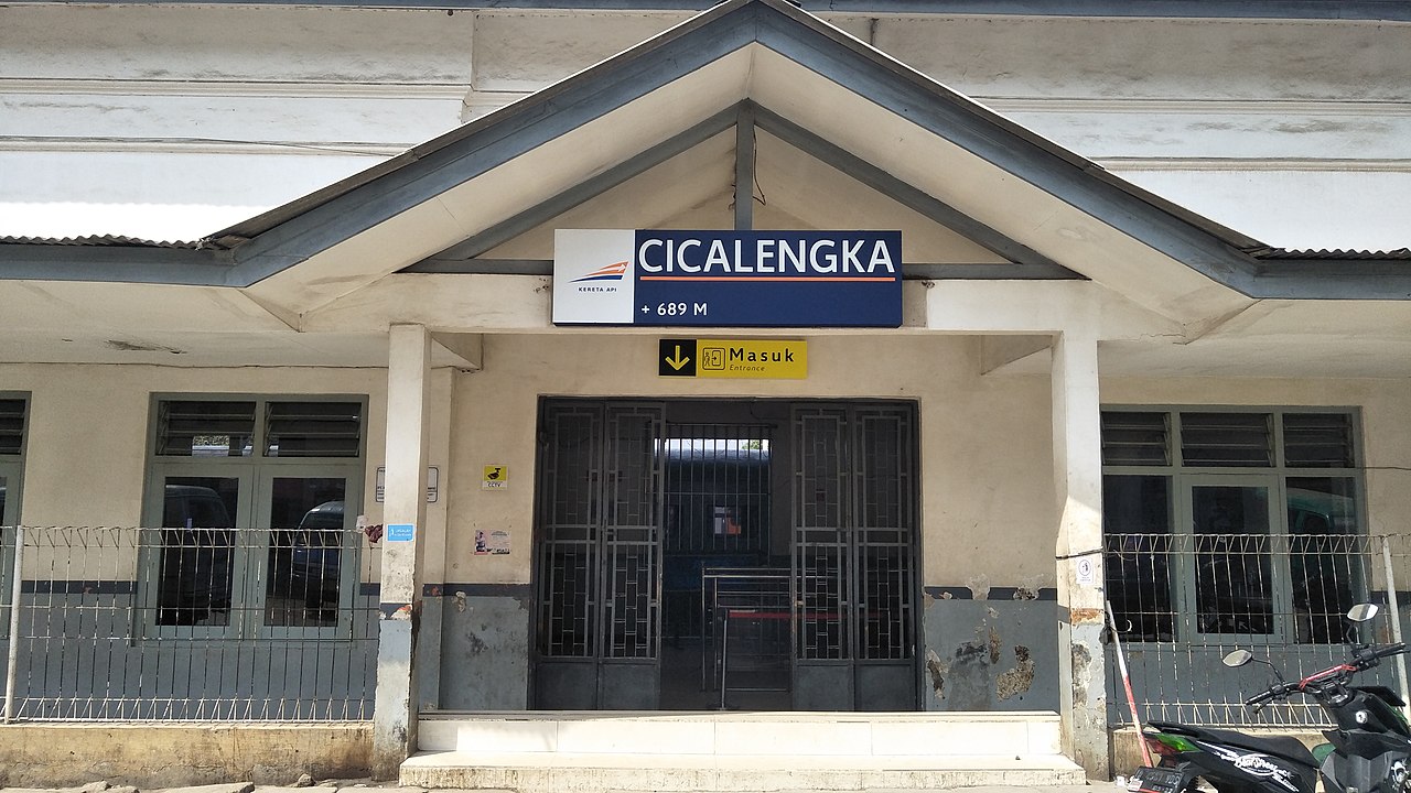 Stasiun Cicalengka pada 2019.
