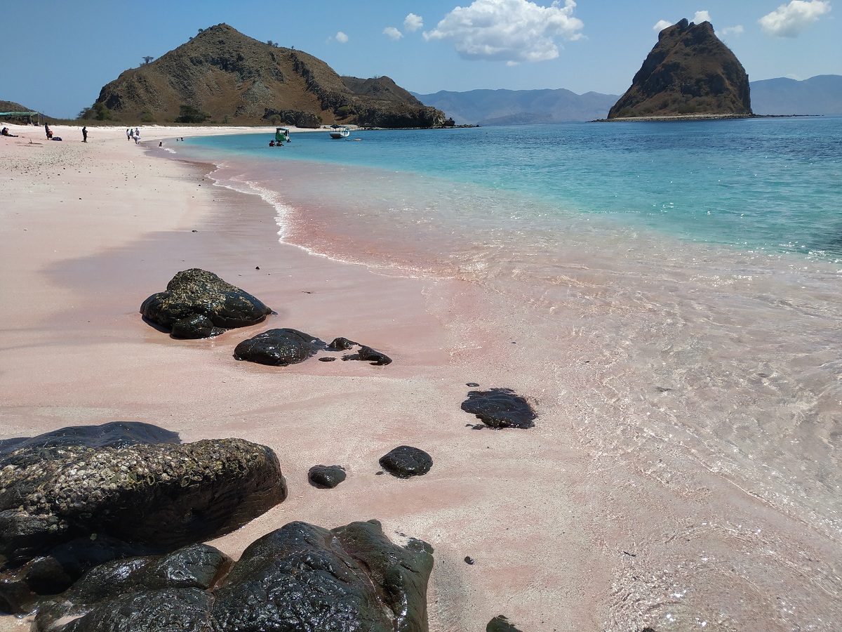 Pantai Pink di Pulau Padar.