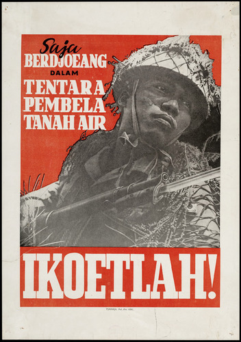 Poster PETA pada 1943.