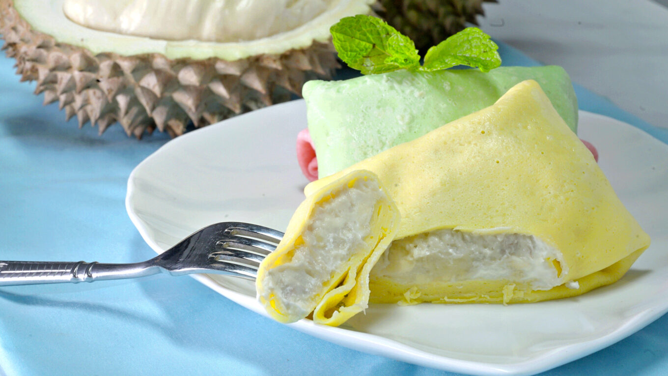  Olahan durian yang dapat divariasikan menjadi pancake durian © rukita.co 
