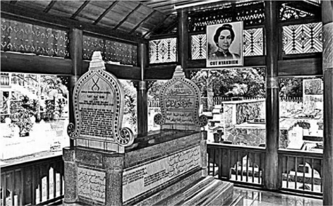 Kondisi makam Cut Nyak Dhien di Sumedang.