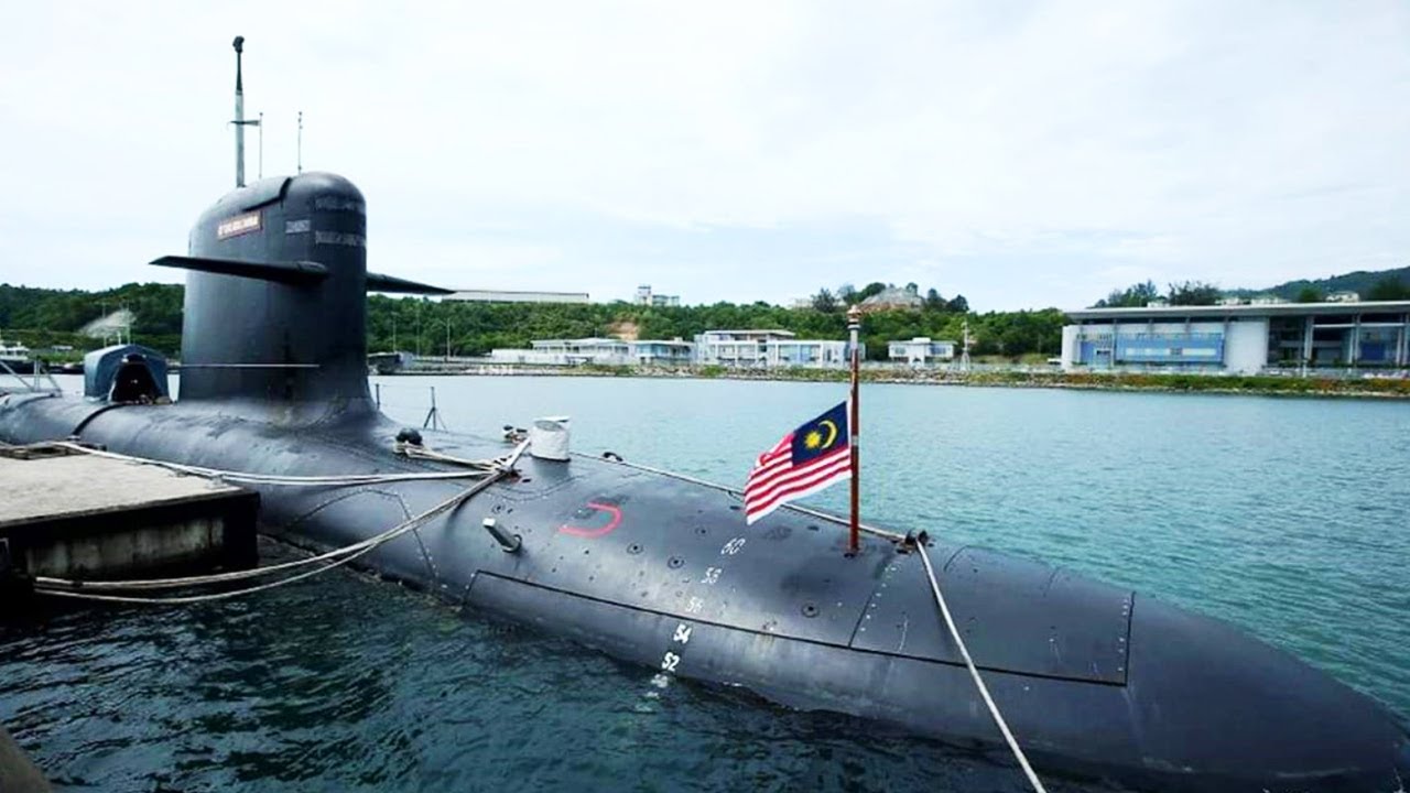 Salah satu kapal selam andalan angkatan laut Malaysia © Youtube Submarine