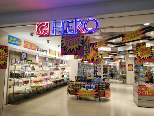 Hero supermarket