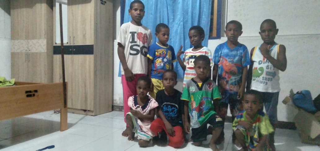 Anak-anak asuhan Yayasan Siloam Papua