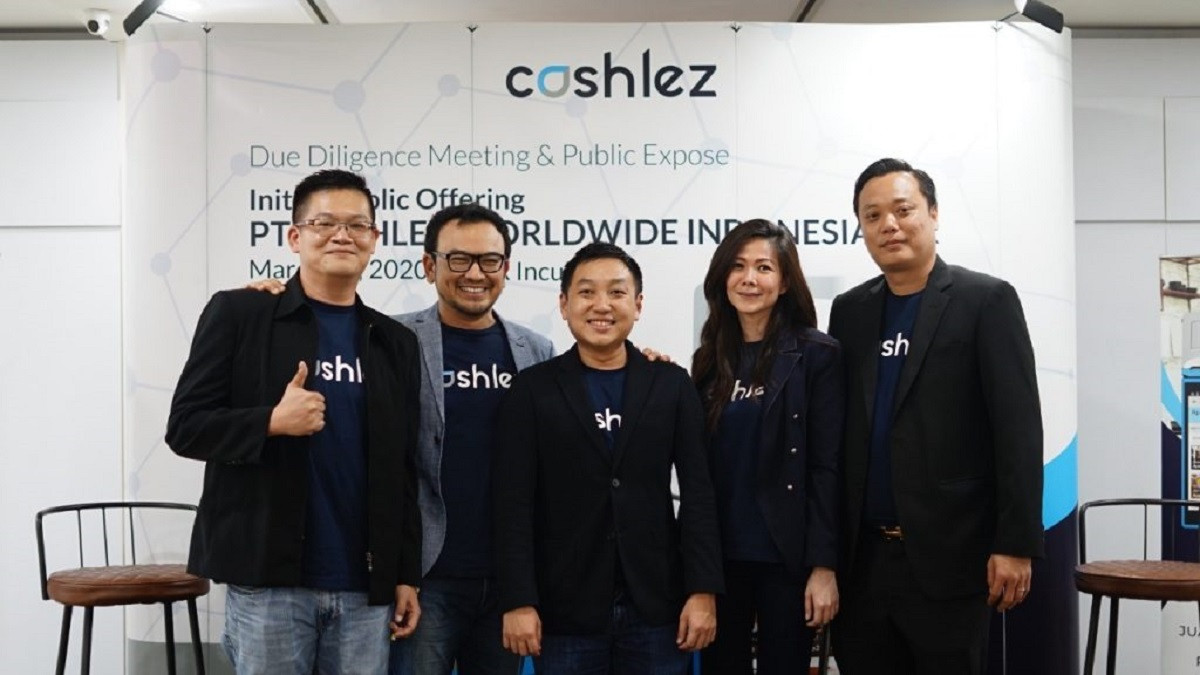 Cashlez, salah satu startup yang sudah IPO pada tahun 2020