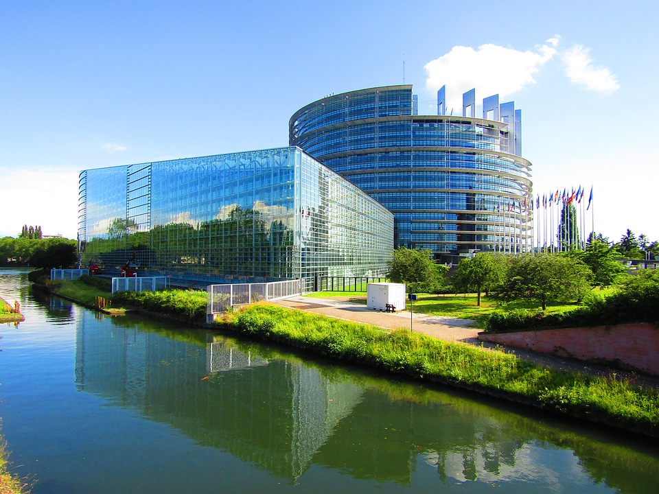 Gedung Parlemen Eropa di Strasbourg, Prancis | CC0 Public Domain
