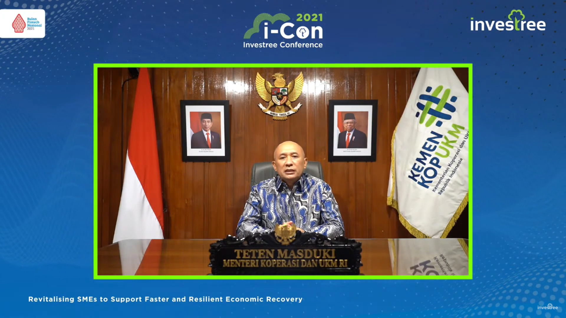Teten Masduki, Menteri Koperasi dan Usaha Kecil dan Menengah Indonesia