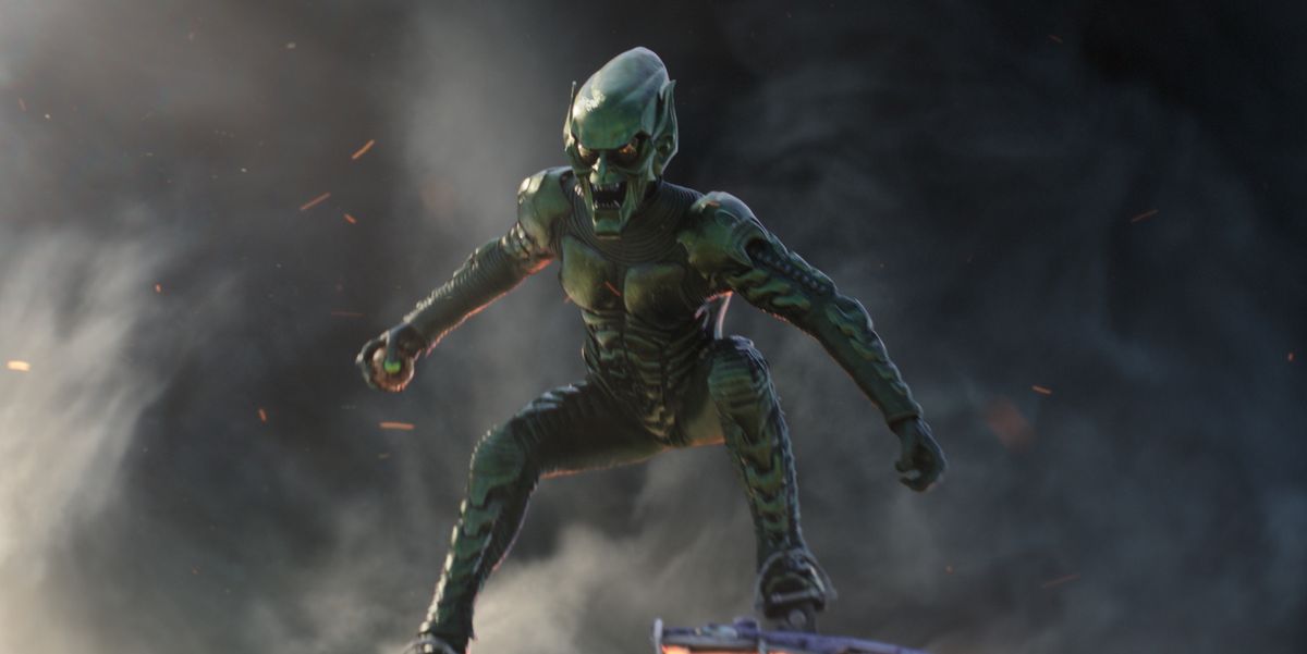 Karakter Green Goblin yang digarap Ian