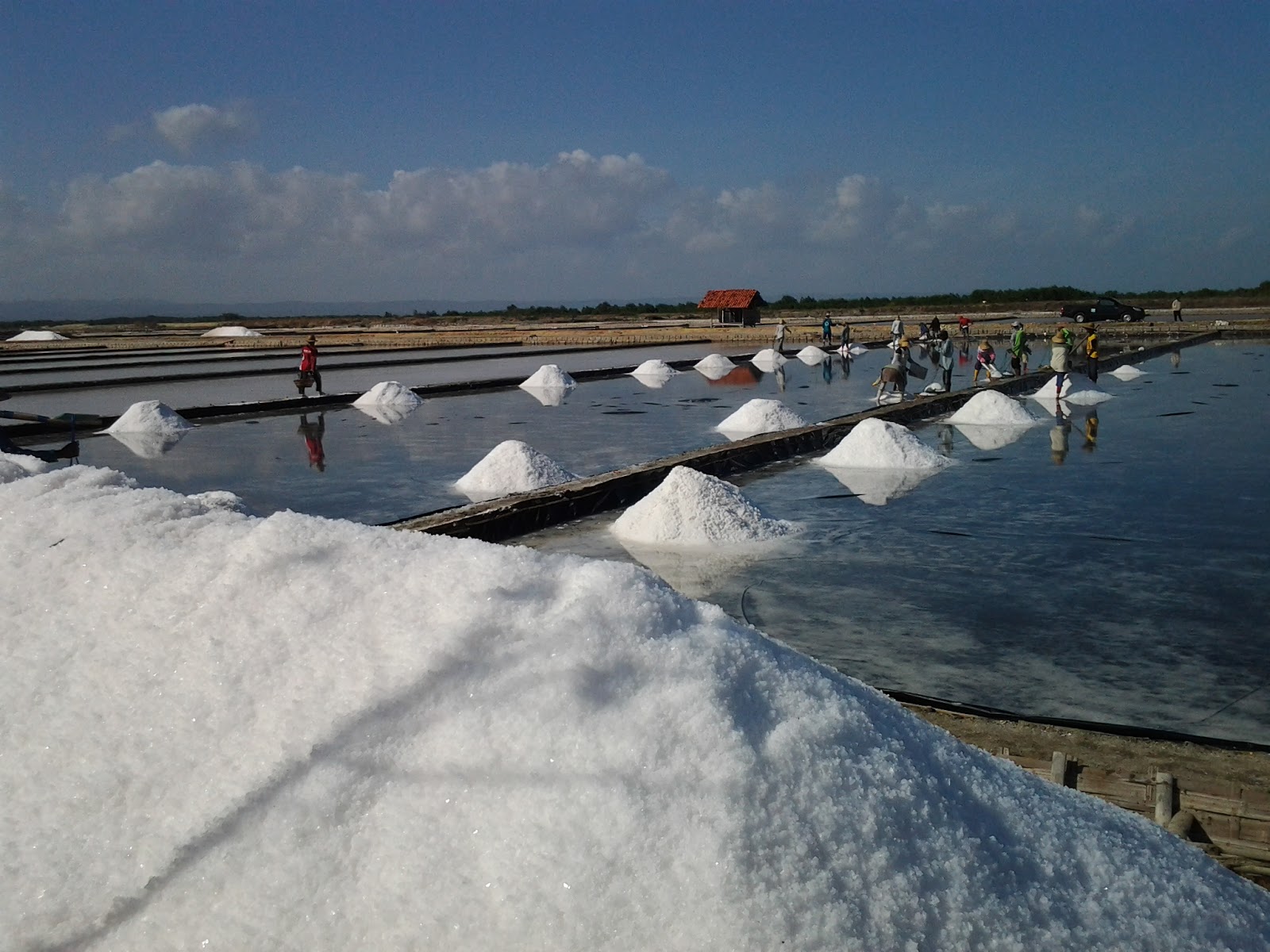 Garam, salah satu potensi non hayati laut Indonesia © KKP