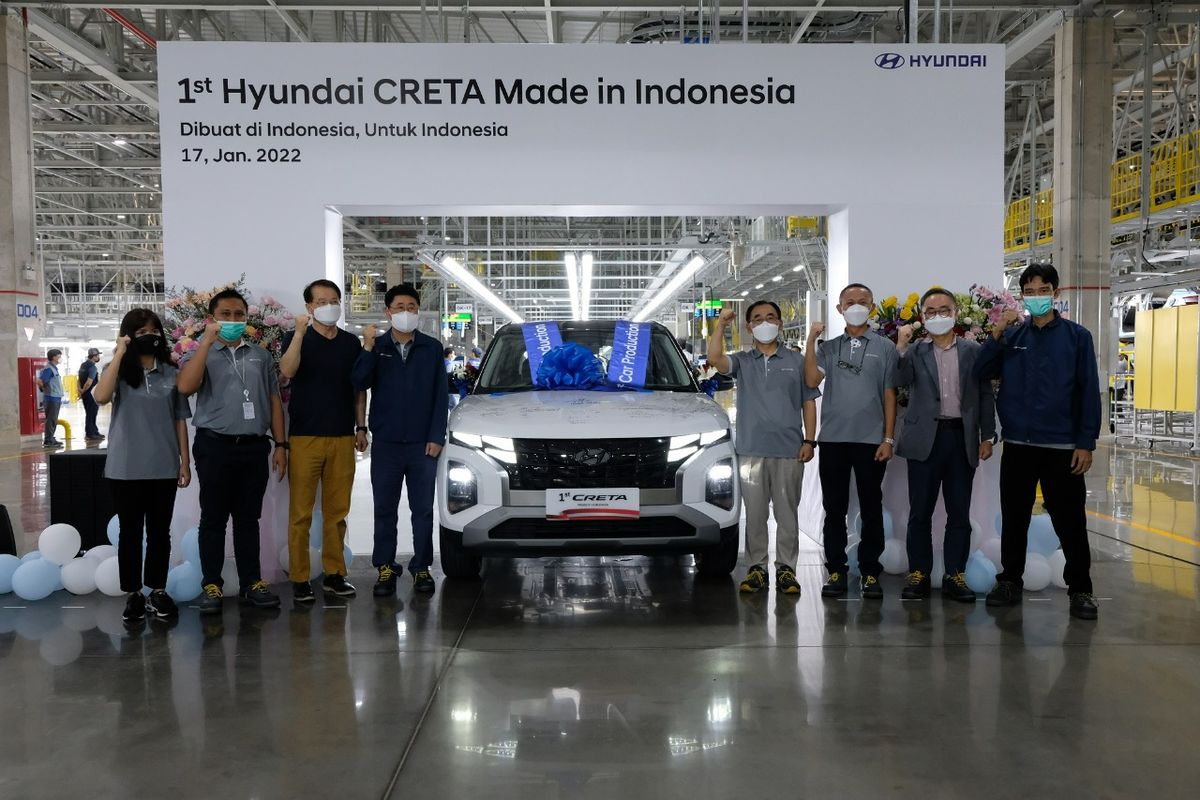 Peluncuran Hyundai Creta produksi perdana pabrik Indonesia 