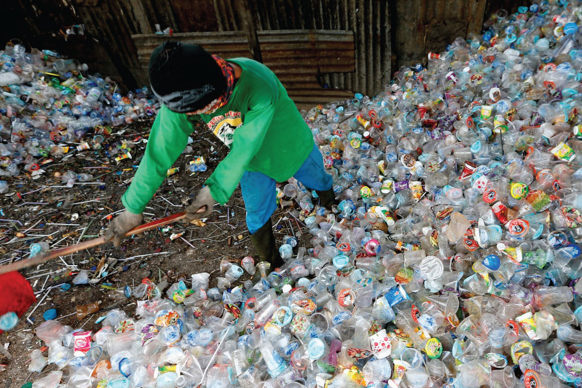 Jenis sampah plastik yang memiliki nilai ekonomi dan sedang didaur ulang
