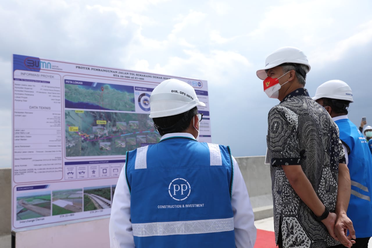 Proyek Tol Semarang-Demak | jatengprov.go.id