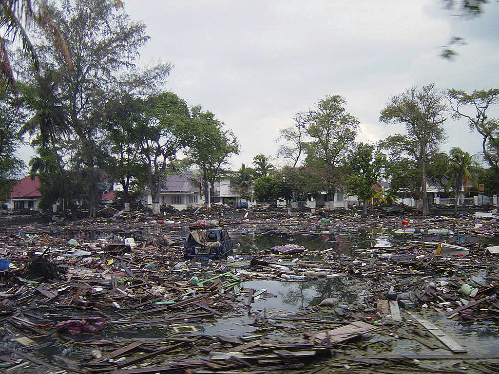 Ilustrasi tsunami Aceh | Wikimedia Commons
