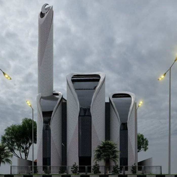Masjid Syaikh 'Ajlin | Instagram Ridwan Kamil 