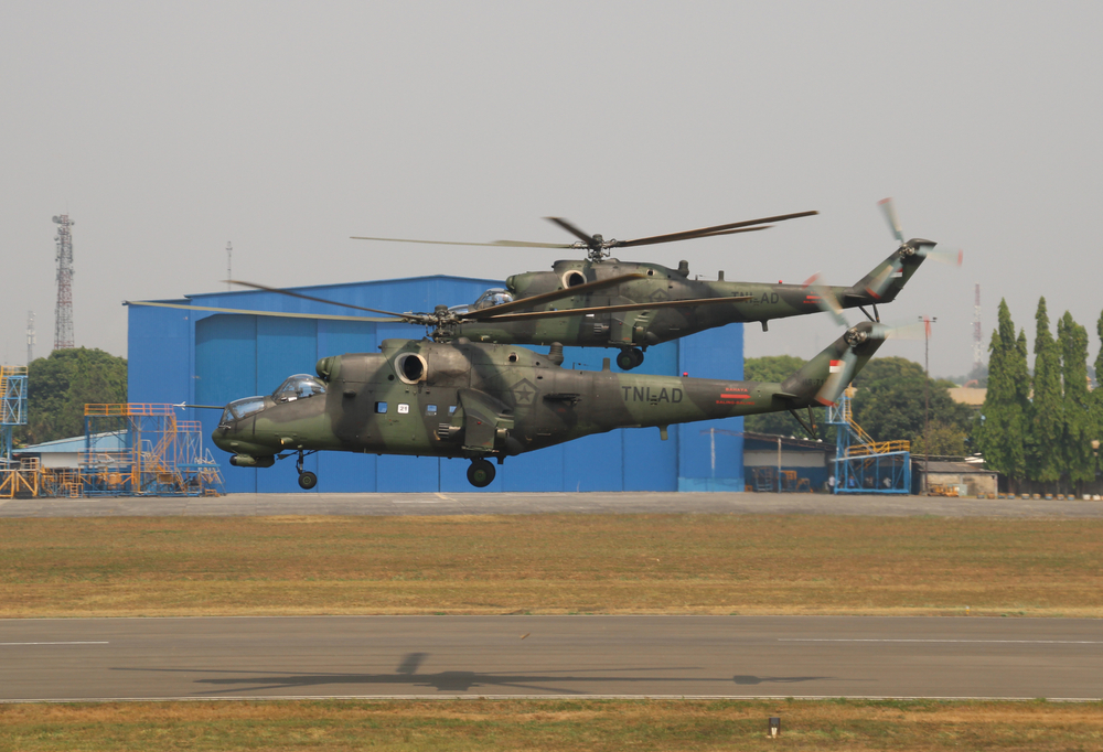 Bandara Pondok Cabe sebagai pangkalan armada TNI AD | Yudhistira Adityawardhana/Shutterstock