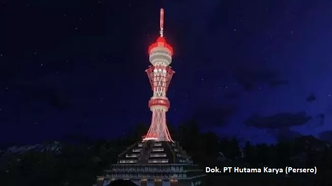 Desain menara Turyapada | Dok. Hutama Karya