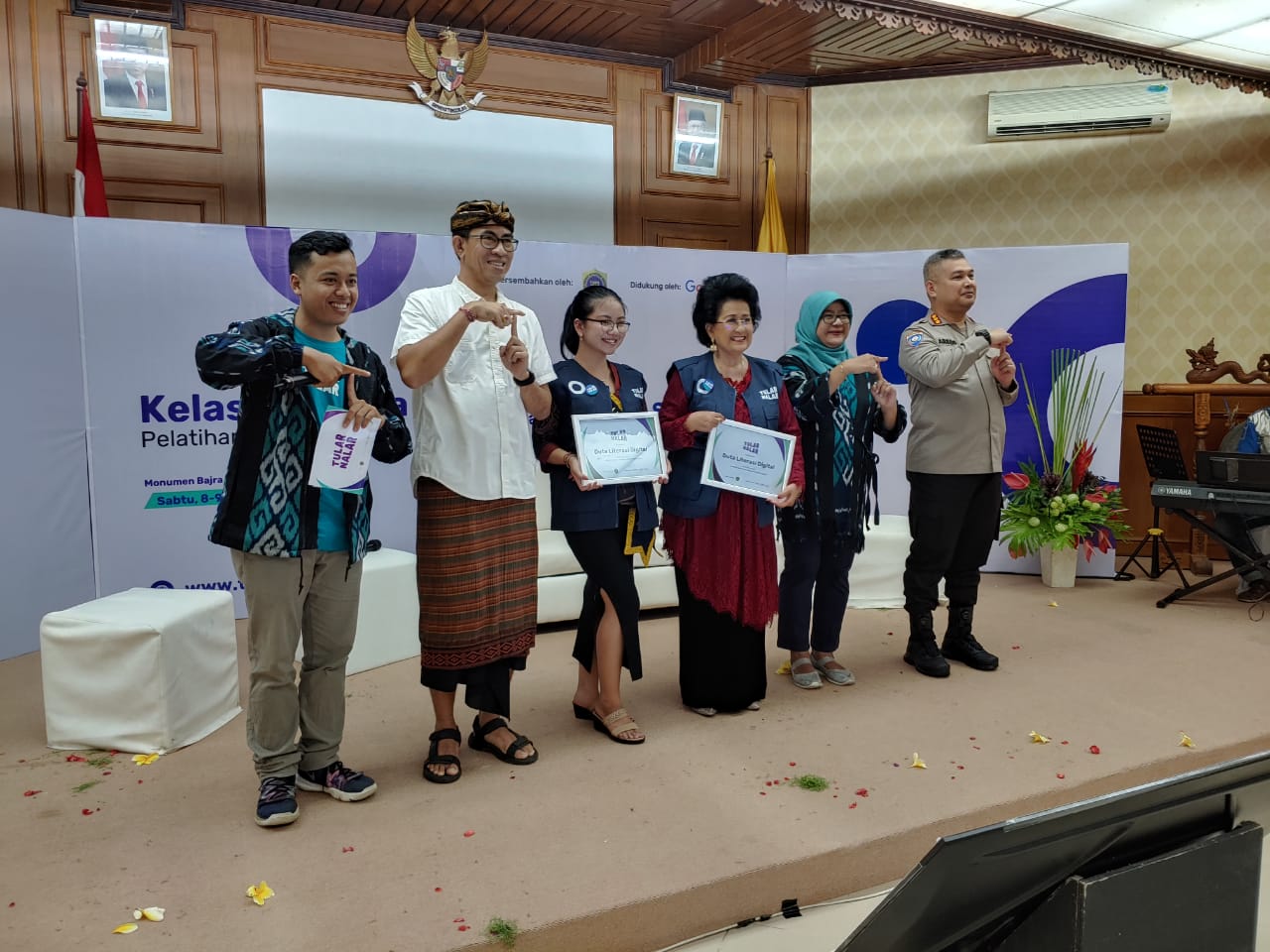 Peluncuran Tular Nalar yang berlangsung di Bali