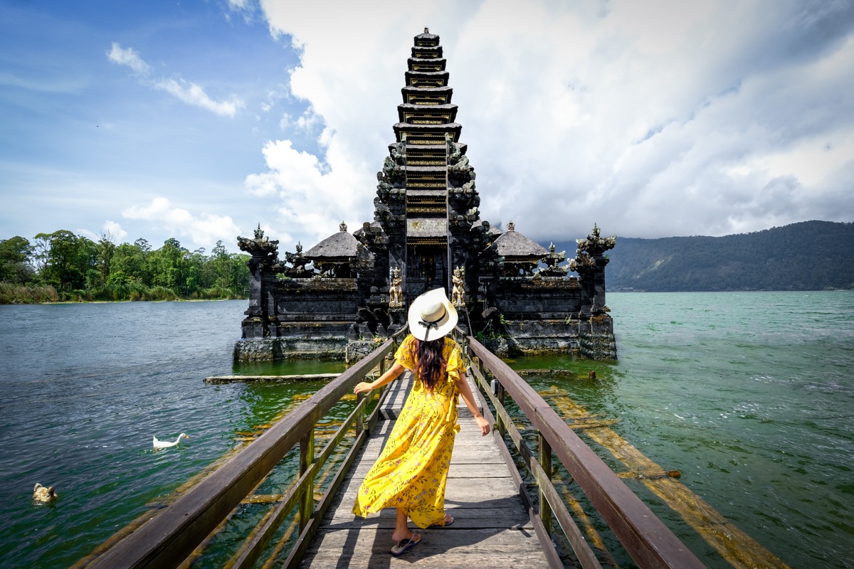 Danau Batur Bali di kaki Gunung Batur, danau alam indah di Pulau Bali mendapat penghargaan dari UNESCO