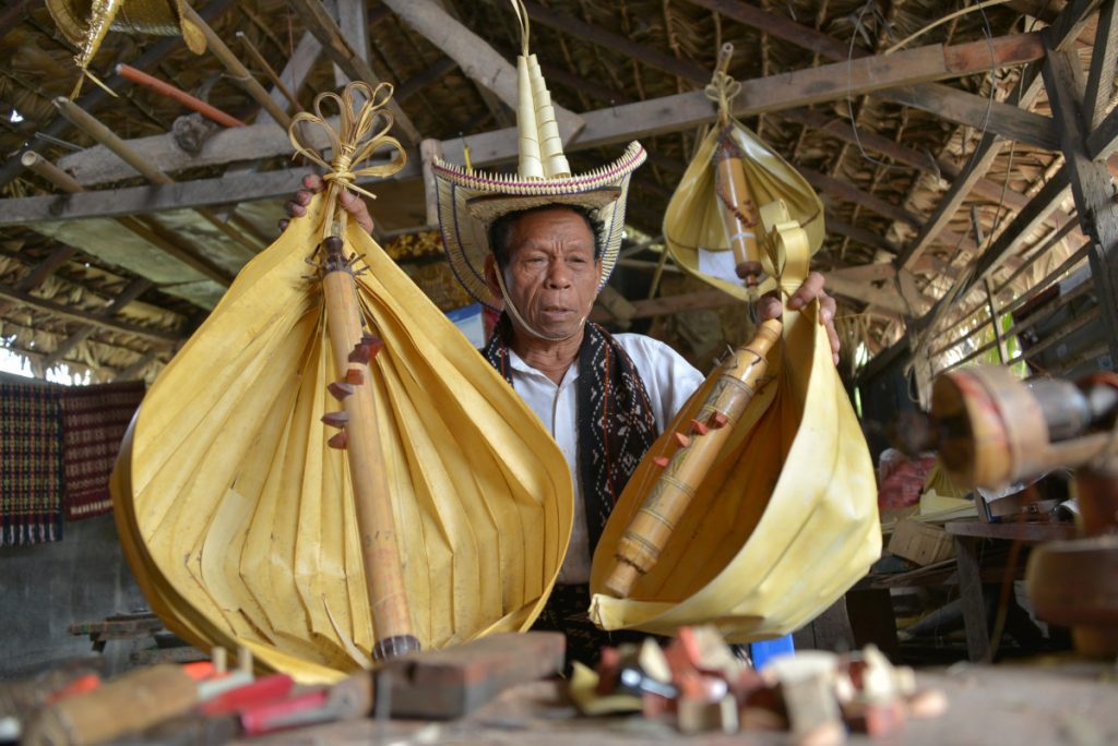 Sasando, alat musik tradisional Indonesia yang terkenal di dunia