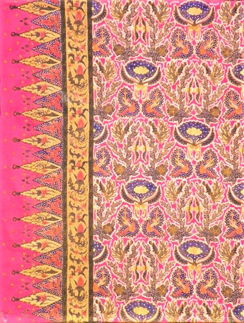 batik motif rasamala betawi