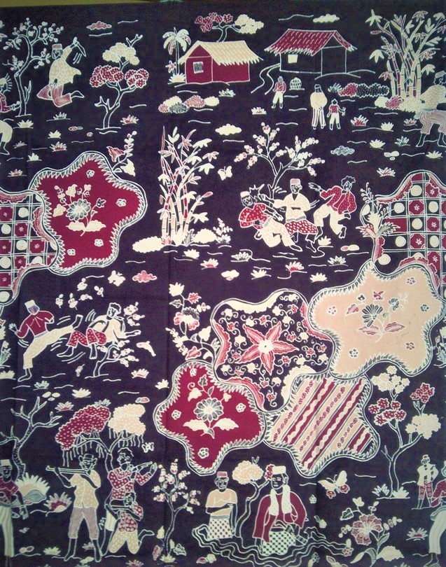 motif batik jakarta si pitung