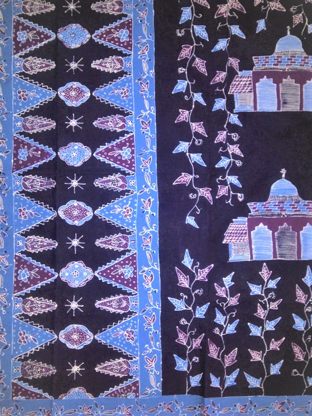 motif batik jakarta masjid