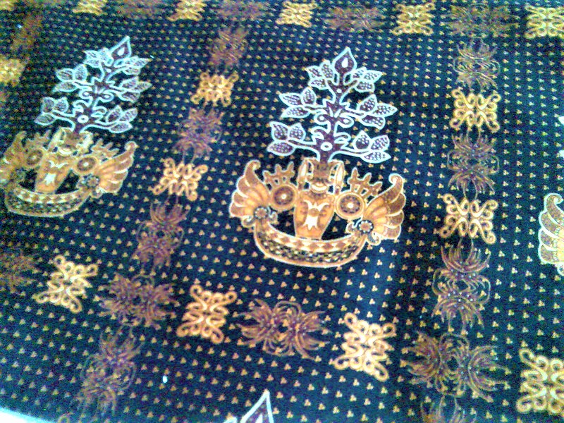 motif batik sasirangan kalimantan tengah batang garing