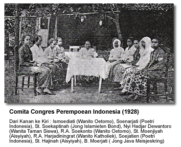 Kongres Perempuan Indonesia yang dihadiri perwakilan 'Aisyiyah | commons.wikimedia.org ('Aisyiyah)
