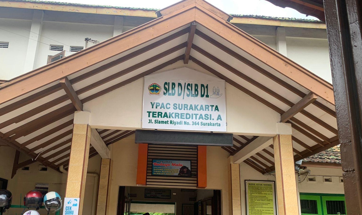 YPAC di Jln. Slamet Riyadi, Yogyakarta