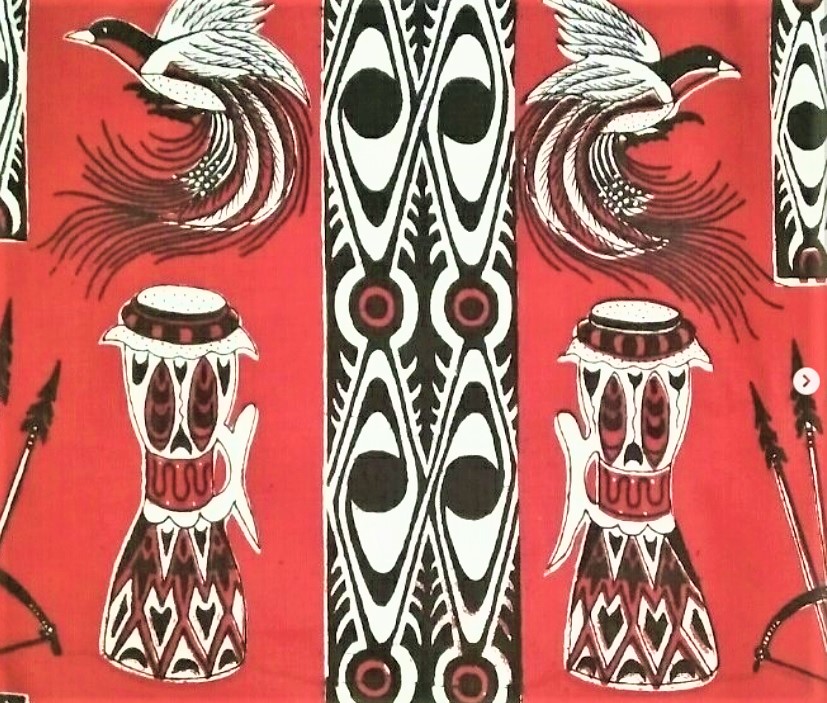 motif batik asmat corak batik sentani
