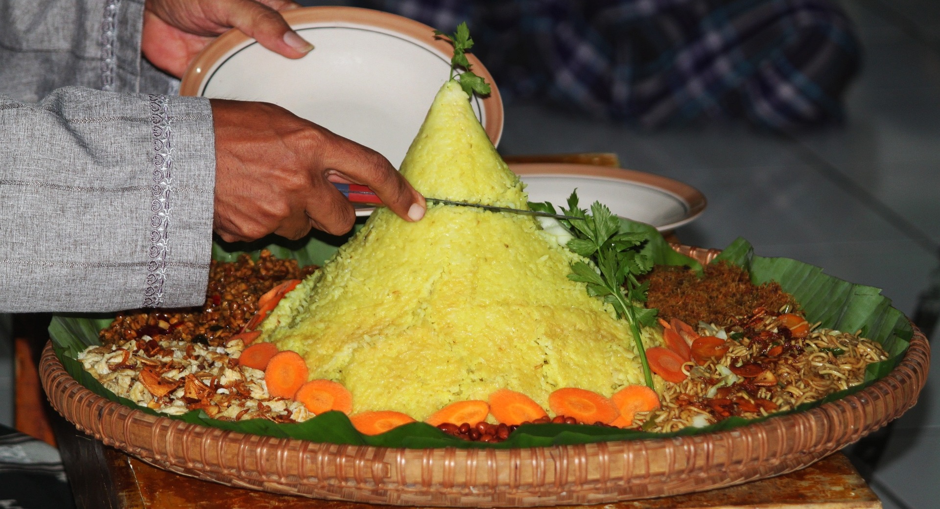 Nasi kuning untuk bacakan | Foto: pixabay.com