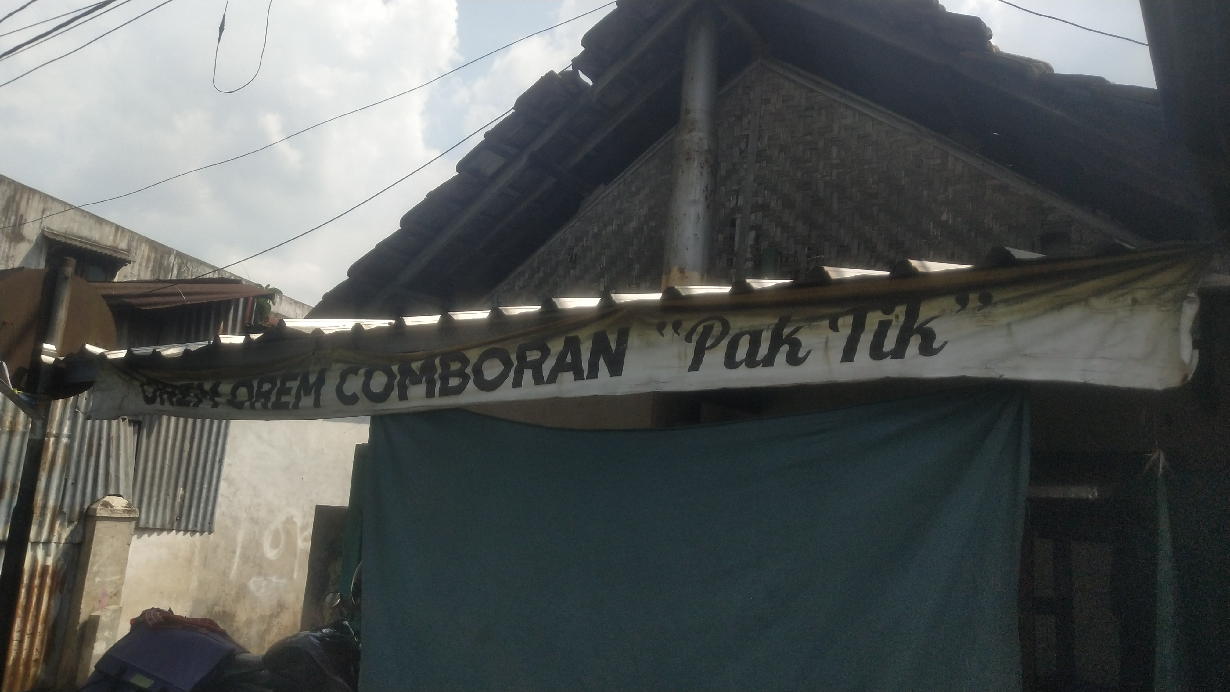 Lokasi orem-orem legendaris Pak Tik di Kota Malang.