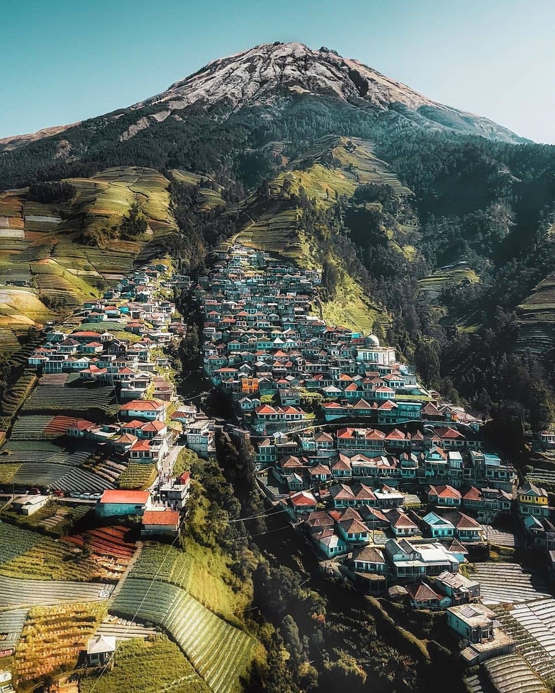 Pemandangan dari atas Nepal van Java | Foto: Instagram @wisatasemarang